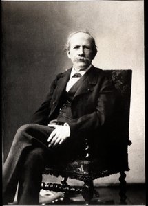 フランスの化学者であり政治家であるマルセランベルトロー（1827-1907）の肖像。 作： French Photographer